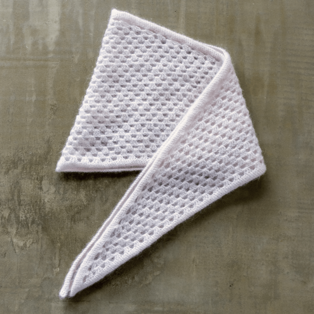 Hækleopskrift - Cozy Scarf - Gaia Garn -