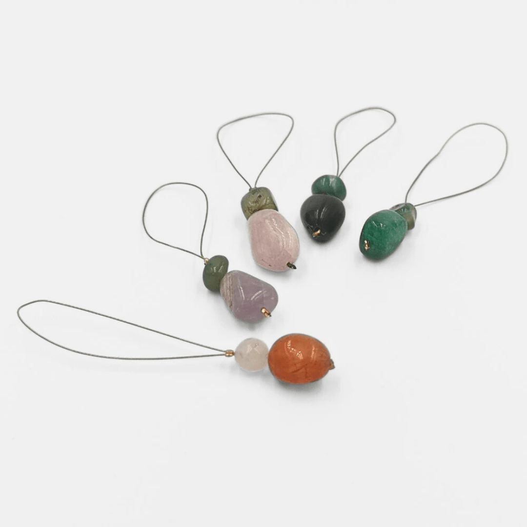 Maskemarkører på wirer - Gaia Garn -