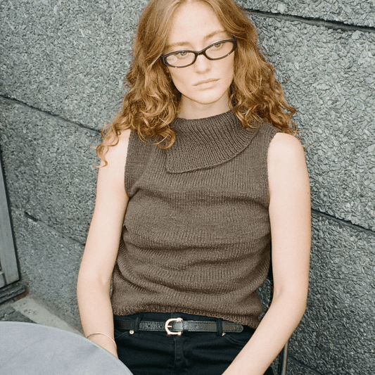 Mathilde Roien - Isa Vest Opskrift - Gaia Garn -