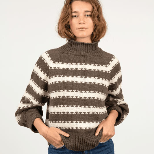 PetiteKnit - Key Sweater - Gaia Garn -
