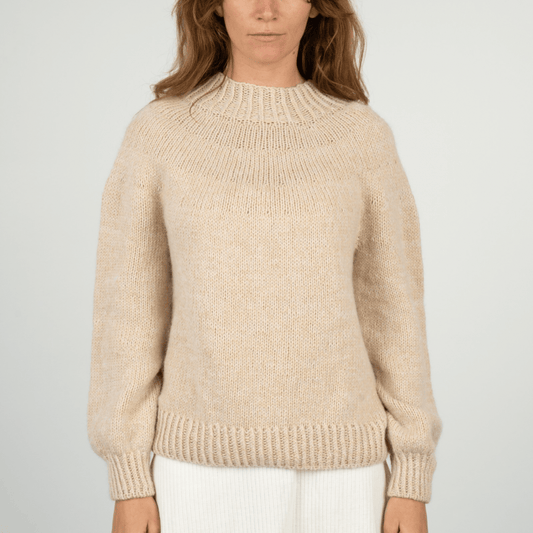 PetiteKnit, Novice Sweater - GAIA, forfra