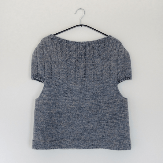 Strikkekit version 2 - Pearl Tee - Gaia Garn -