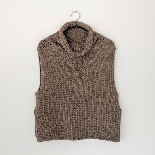 Strikkeopskrift - Oak slipover - Gaia Garn -