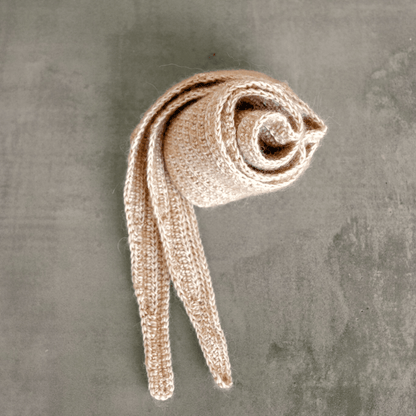 Scarf de Luxe – Hæklet tørklæde opskrift, GAIA, set tæt på