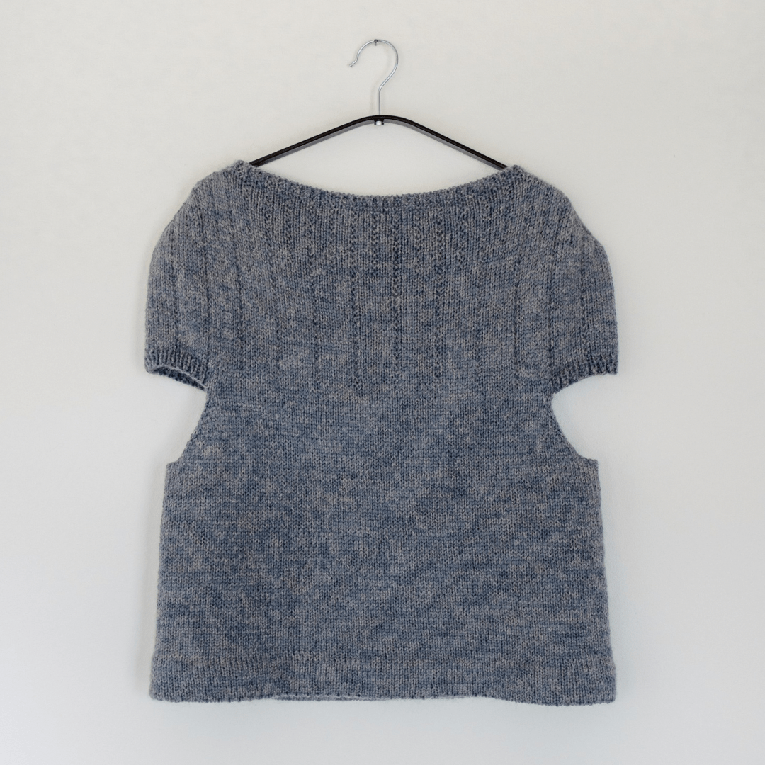 Strikkekit version 2 - Pearl Tee - Gaia Garn - 